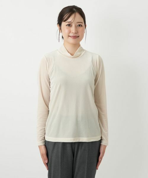 Leilian / レリアン カットソー | ハイネックカットソー【Leilian WHITE LABEL】 | 詳細26