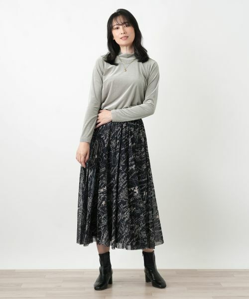 Leilian / レリアン カットソー | ハイネックカットソー【Leilian WHITE LABEL】 | 詳細7