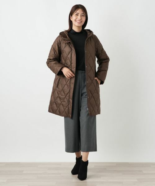 Leilian / レリアン その他アウター | フーデッドダウンコート【Leilian WHITE LABEL】 | 詳細1