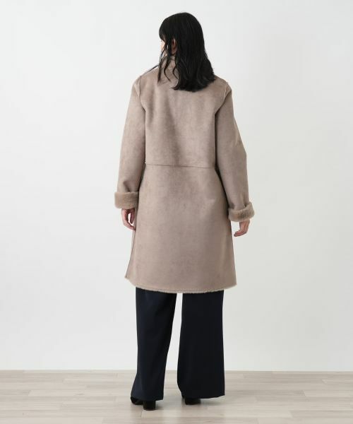Leilian / レリアン その他アウター | スタンドカラーコート【Leilian WHITE LABEL】 | 詳細3