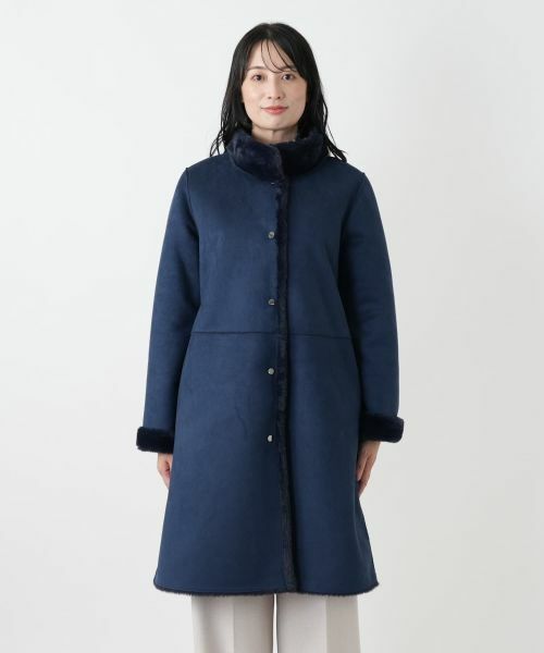 Leilian / レリアン その他アウター | スタンドカラーコート【Leilian WHITE LABEL】 | 詳細7