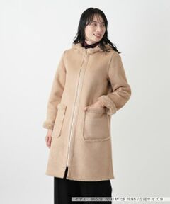 Leilian / レリアン その他アウター | フーデッドコート【Leilian WHITE LABEL】