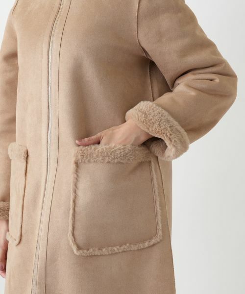 Leilian / レリアン その他アウター | フーデッドコート【Leilian WHITE LABEL】 | 詳細10