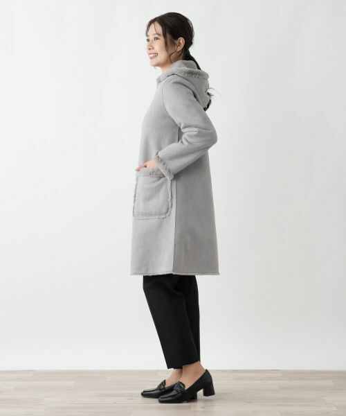 Leilian / レリアン その他アウター | フーデッドコート【Leilian WHITE LABEL】 | 詳細17