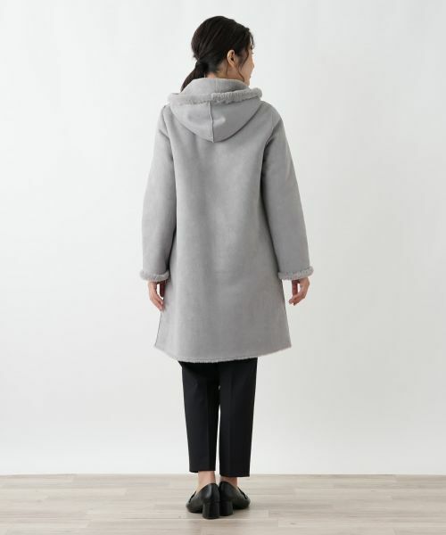 Leilian / レリアン その他アウター | フーデッドコート【Leilian WHITE LABEL】 | 詳細18