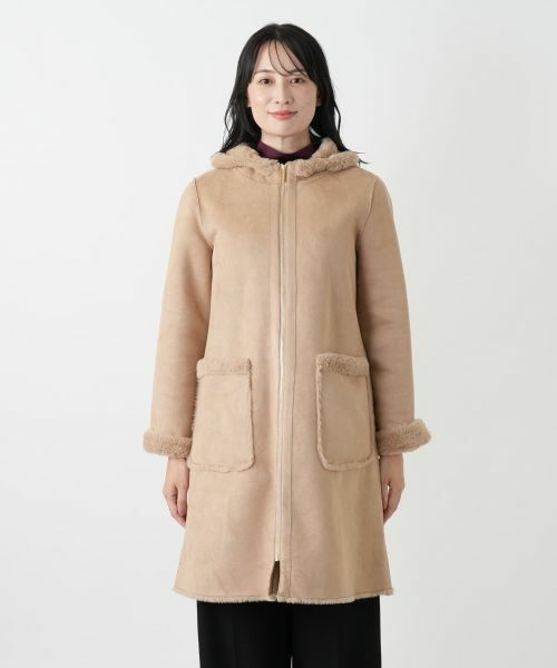 Leilian / レリアン その他アウター | フーデッドコート【Leilian WHITE LABEL】 | 詳細4