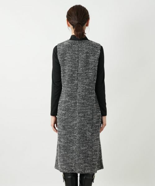 Leilian / レリアン ロング・マキシ丈ワンピース | ジャンパースカート【Leilian WHITE LABEL】 | 詳細6