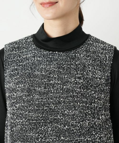 Leilian / レリアン ロング・マキシ丈ワンピース | ジャンパースカート【Leilian WHITE LABEL】 | 詳細7