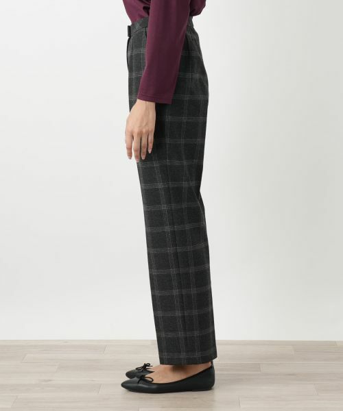 Leilian / レリアン その他パンツ | チェック柄テーパードパンツ【Leilian WHITE LABEL】 | 詳細15
