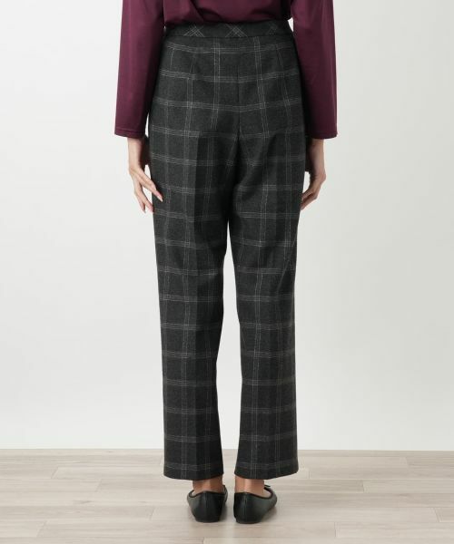 Leilian / レリアン その他パンツ | チェック柄テーパードパンツ【Leilian WHITE LABEL】 | 詳細16