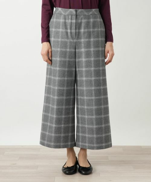 Leilian / レリアン その他パンツ | チェックワイドパンツ【Leilian WHITE LABEL】 | 詳細10
