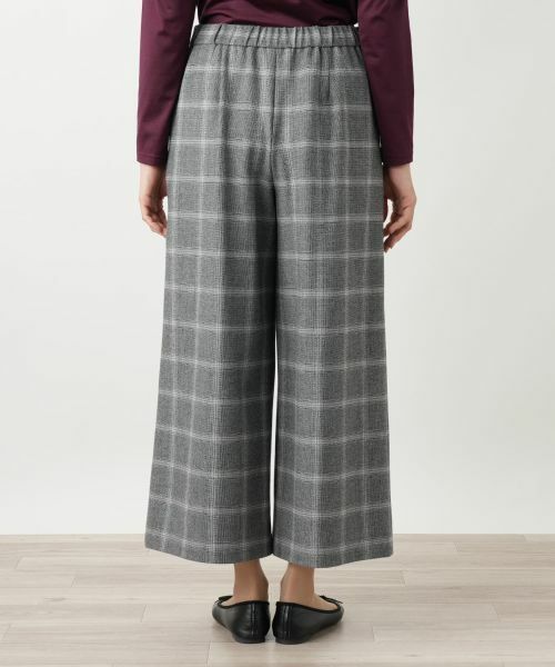 Leilian / レリアン その他パンツ | チェックワイドパンツ【Leilian WHITE LABEL】 | 詳細12
