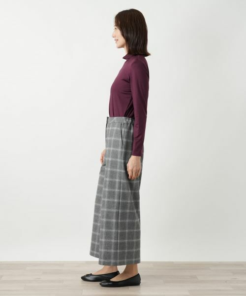 Leilian / レリアン その他パンツ | チェックワイドパンツ【Leilian WHITE LABEL】 | 詳細8