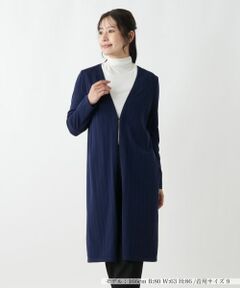 Leilian / レリアン カーディガン・ボレロ | ロングカーディガン【Leilian WHITE LABEL】