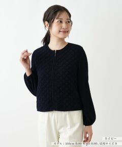 Leilian / レリアン その他アウター | ノーカラージップジャケット【Leilian WHITE LABEL】