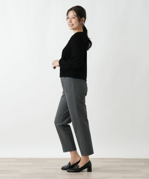 Leilian / レリアン その他アウター | ノーカラージップジャケット【Leilian WHITE LABEL】 | 詳細2