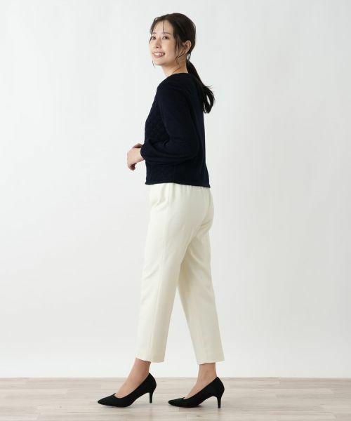 Leilian / レリアン その他アウター | ノーカラージップジャケット【Leilian WHITE LABEL】 | 詳細5