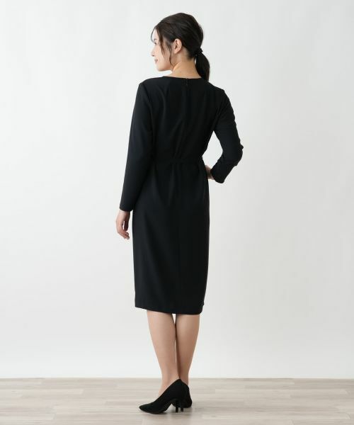 Leilian / レリアン ドレス | 洗えるプリント切替フレアワンピース【Leilian WHITE LABEL】 | 詳細6