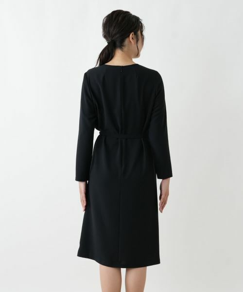 Leilian / レリアン ドレス | 洗えるプリント切替フレアワンピース【Leilian WHITE LABEL】 | 詳細9