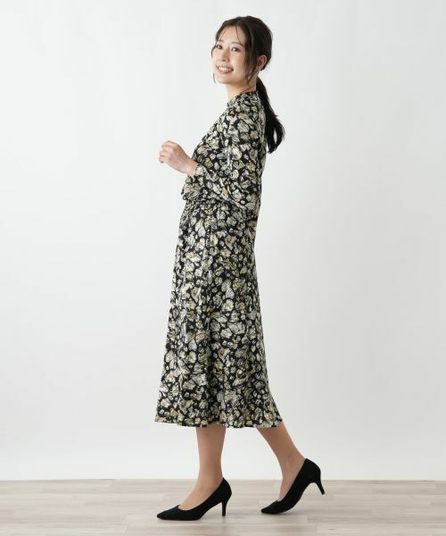 Leilian / レリアン シャツ・ブラウス | プリントバンドカラーブラウス【Leilian WHITE LABEL】 | 詳細11