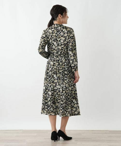 Leilian / レリアン シャツ・ブラウス | プリントバンドカラーブラウス【Leilian WHITE LABEL】 | 詳細12