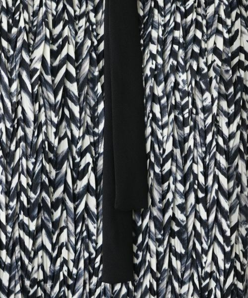 Leilian / レリアン シャツ・ブラウス | 幾何学柄ボウタイブラウス【Leilian WHITE LABEL】 | 詳細20