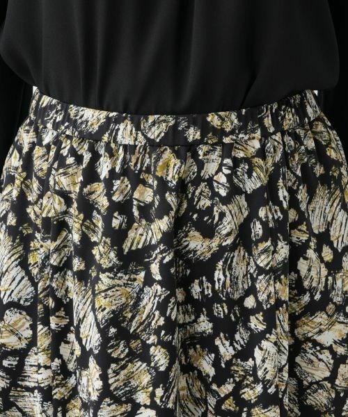 Leilian / レリアン ミニ・ひざ丈スカート | プリントフレアスカート【Leilian WHITE LABEL】 | 詳細16