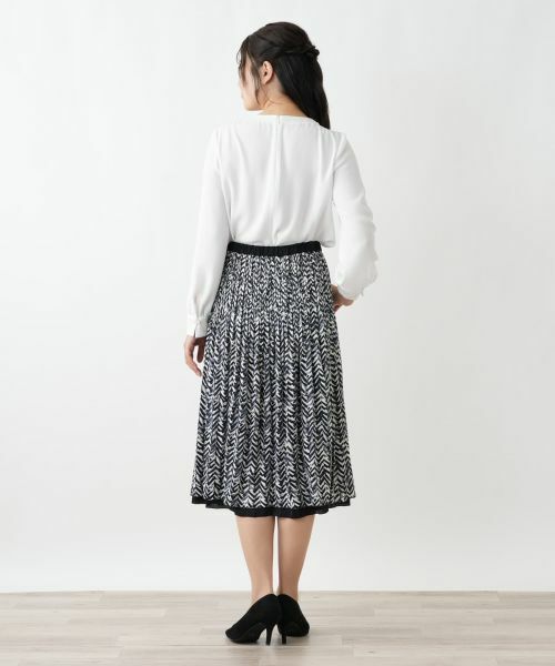 Leilian / レリアン ロング・マキシ丈スカート | リバーシブルプリーツスカート【Leilian WHITE LABEL】 | 詳細11