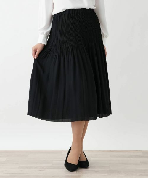 Leilian / レリアン ロング・マキシ丈スカート | リバーシブルプリーツスカート【Leilian WHITE LABEL】 | 詳細16