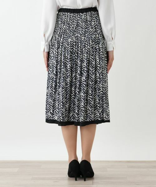 Leilian / レリアン ロング・マキシ丈スカート | リバーシブルプリーツスカート【Leilian WHITE LABEL】 | 詳細19