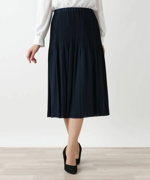 Leilian / レリアン ロング・マキシ丈スカート | リバーシブルプリーツスカート【Leilian WHITE LABEL】 | 詳細8