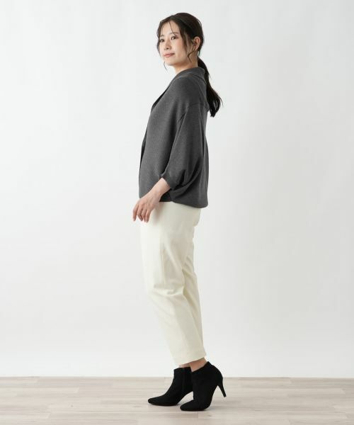 Leilian / レリアン カーディガン・ボレロ | ショールカラードルマンカーディガン【Leilian WHITE LABEL】 | 詳細10