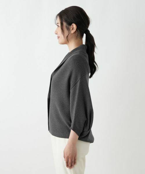 Leilian / レリアン カーディガン・ボレロ | ショールカラードルマンカーディガン【Leilian WHITE LABEL】 | 詳細13