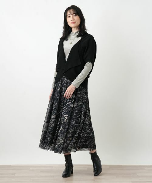 Leilian / レリアン カーディガン・ボレロ | ショールカラードルマンカーディガン【Leilian WHITE LABEL】 | 詳細3