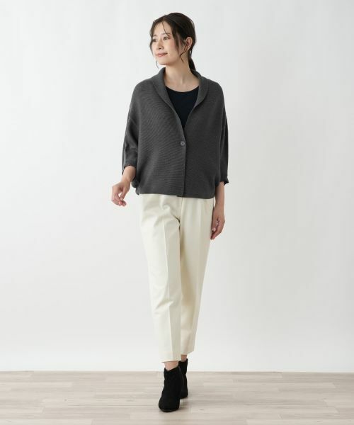 Leilian / レリアン カーディガン・ボレロ | ショールカラードルマンカーディガン【Leilian WHITE LABEL】 | 詳細9