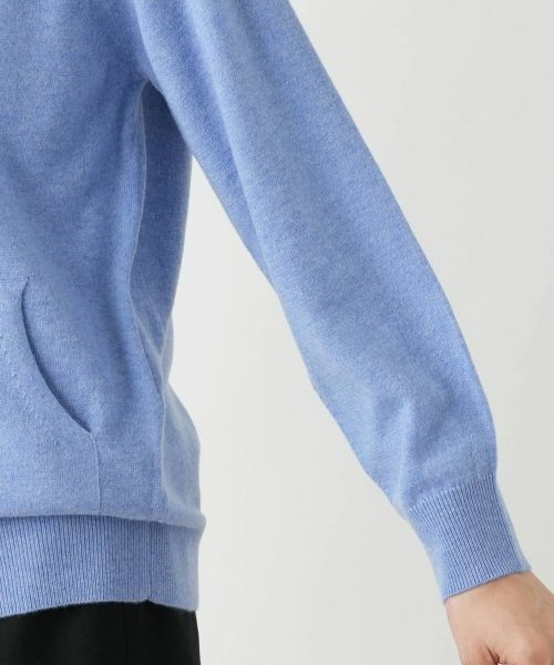 Leilian / レリアン カーディガン・ボレロ | カシミヤ混ニットパーカ【Leilian WHITE LABEL】 | 詳細12