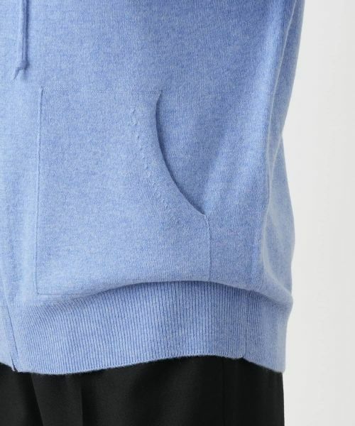 Leilian / レリアン カーディガン・ボレロ | カシミヤ混ニットパーカ【Leilian WHITE LABEL】 | 詳細14