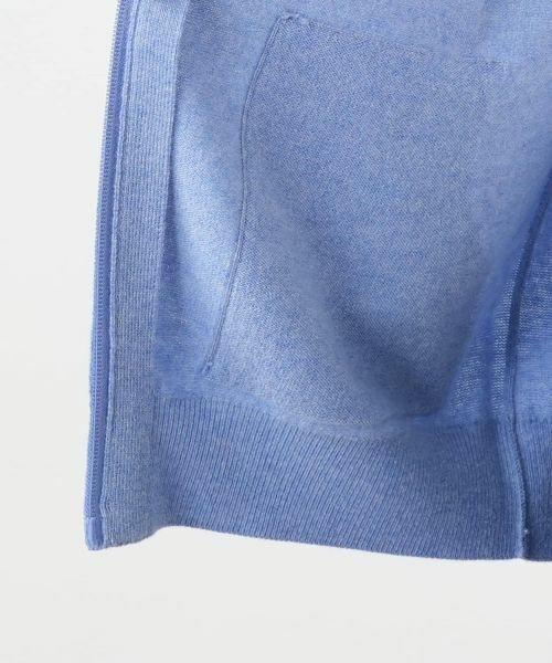 Leilian / レリアン カーディガン・ボレロ | カシミヤ混ニットパーカ【Leilian WHITE LABEL】 | 詳細15