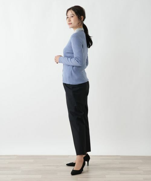 Leilian / レリアン カーディガン・ボレロ | Vネックカーディガン【Leilian WHITE LABEL】 | 詳細5