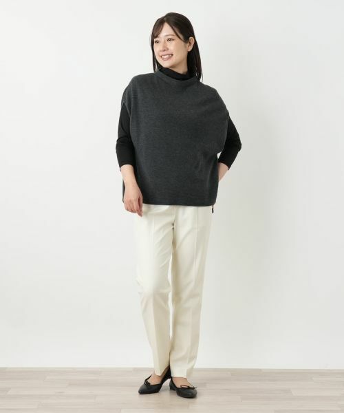 Leilian / レリアン テーラードジャケット | ボトルネックニットベスト【Leilian WHITE LABEL】 | 詳細11