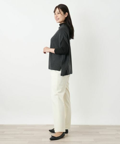 Leilian / レリアン テーラードジャケット | ボトルネックニットベスト【Leilian WHITE LABEL】 | 詳細12