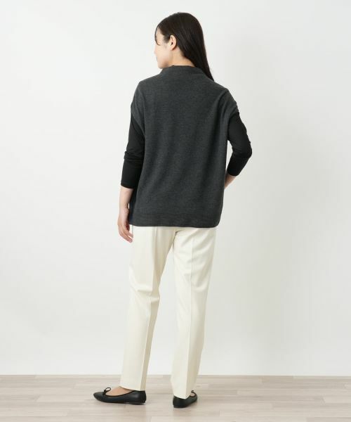 Leilian / レリアン テーラードジャケット | ボトルネックニットベスト【Leilian WHITE LABEL】 | 詳細13