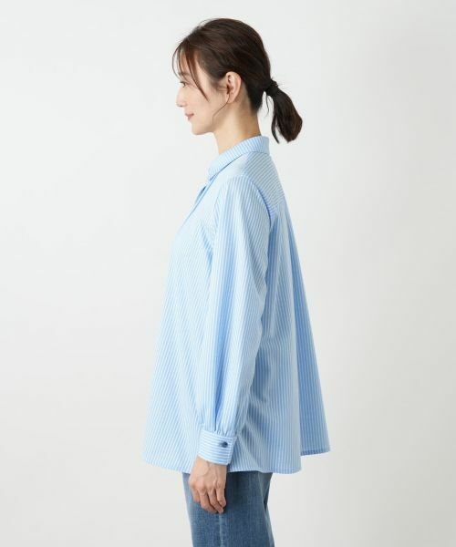 Leilian / レリアン シャツ・ブラウス | ストライプシャツブラウス【Leilian WHITE LABEL】 | 詳細11