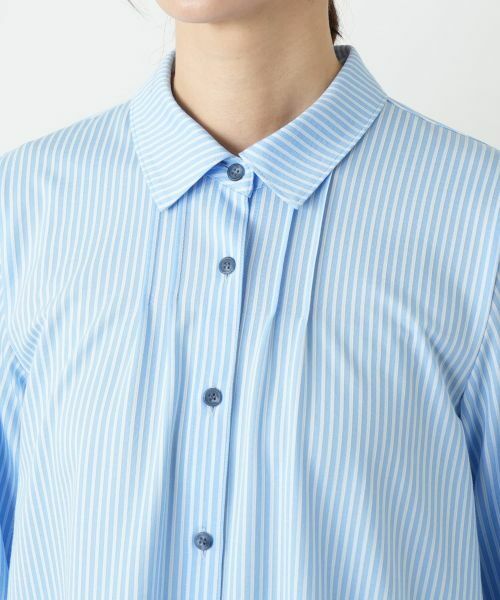 Leilian / レリアン シャツ・ブラウス | ストライプシャツブラウス【Leilian WHITE LABEL】 | 詳細13