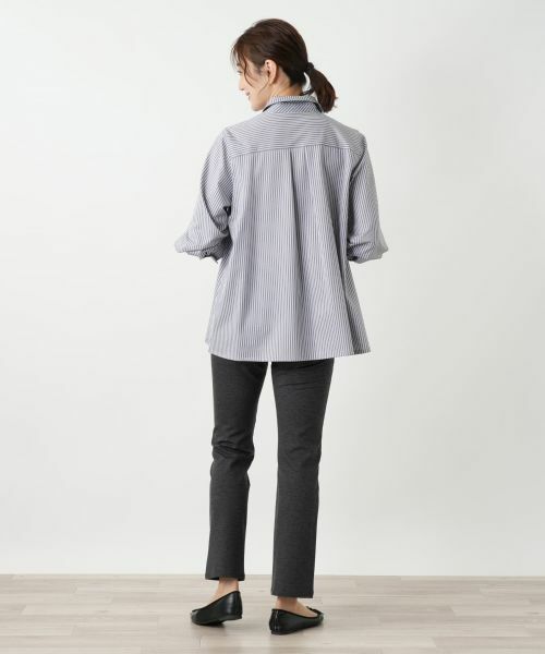 Leilian / レリアン シャツ・ブラウス | ストライプシャツブラウス【Leilian WHITE LABEL】 | 詳細3