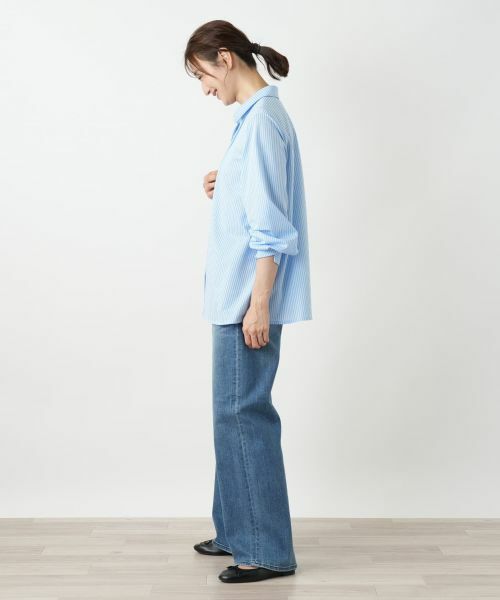 Leilian / レリアン シャツ・ブラウス | ストライプシャツブラウス【Leilian WHITE LABEL】 | 詳細8