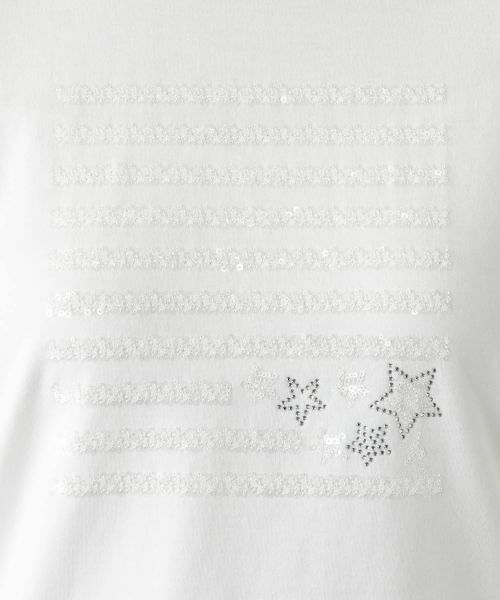 Leilian / レリアン カットソー | ビジュークルーネックカットソー【Leilian WHITE LABEL】 | 詳細14