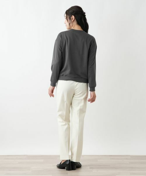 Leilian / レリアン カットソー | ビジュークルーネックカットソー【Leilian WHITE LABEL】 | 詳細3