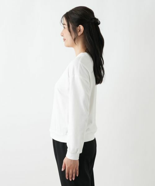 Leilian / レリアン カットソー | ビジュークルーネックカットソー【Leilian WHITE LABEL】 | 詳細8