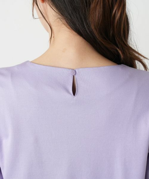 Leilian / レリアン カットソー | 刺繍クルーネックカットソー【Leilian WHITE LABEL】 | 詳細14